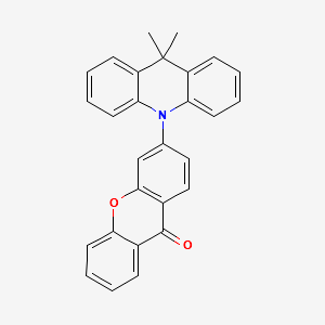 3-(9,9-dimethylacridin-10(9H )-yl)-9H -xanthen-9-one structure, CAS 1643983-89-4