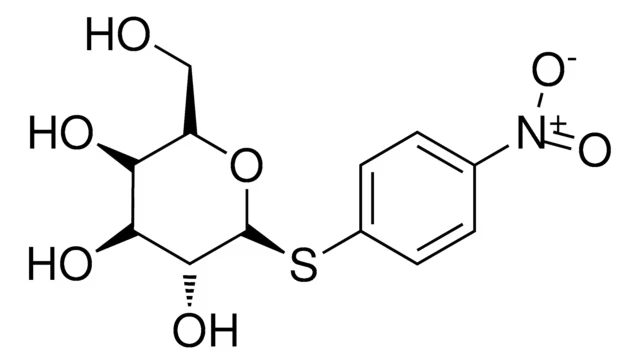 P-NITROPHENYL 1-THIO-BETA-D-GALACTOPYRANOSIDE structure, CAS 1230-27-9
