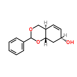 (4aR,7R,8aS)-2-phenyl-4a,7,8,8a-tetrahydro-4H-benzo[d][1,3]dioxin-7-o structure, CAS 328926-83-6