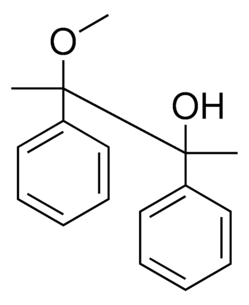 Butane, 2-methoxy-2,3-dimethyl- structure, CAS 26356-10-5