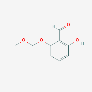 2-hydroxy-6-(methoxymethoxy)benzaldehyde structure, CAS 84290-49-3