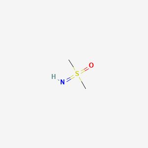 S,S-dimethyl sulfoximine structure, CAS 1520-31-6