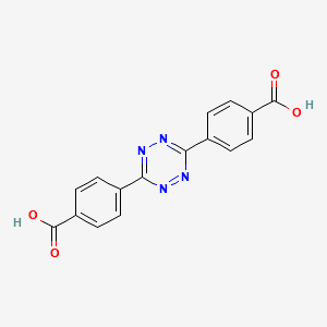 4,4-(1,2,4,5-tetrazine-3,6-diyl)dibenzoic acid structure, CAS 753031-26-4