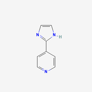 4-(1H-IMIDAZOL-2-YL)-PYRIDINE structure, CAS 21202-42-6