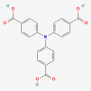 4,4',4''-nitrilotribenzoic acid structure, CAS 118996-38-6