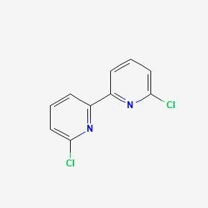 6,6'-Dichloro-2,2'-bipyridine structure, CAS 53344-72-2