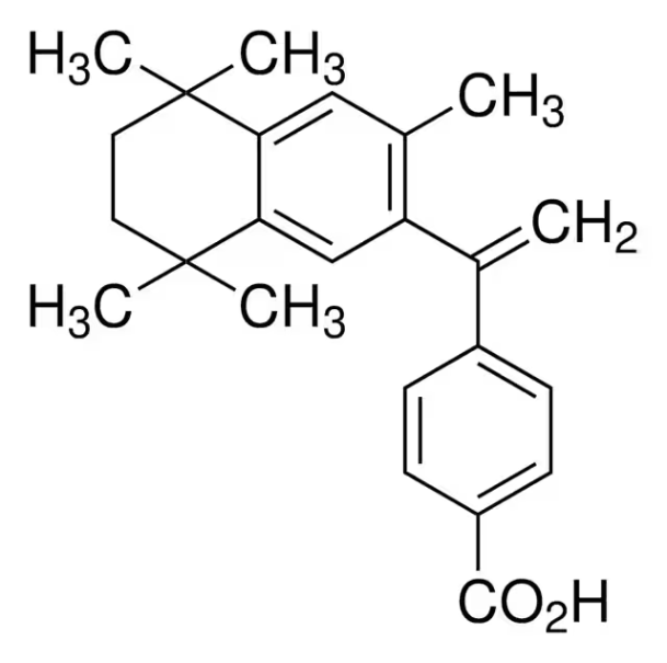 Bexarotene structure, CAS 153559-49-0