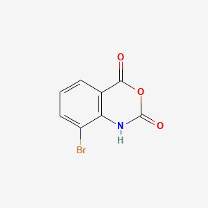 8-BROMO-1H-BENZO[D][1,3]OXAZINE-2,4-DIONE structure, CAS 331646-98-1
