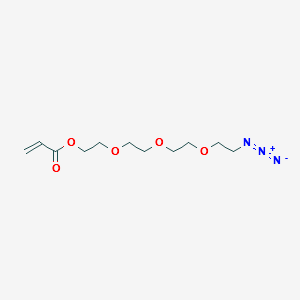Azido-PEG4-Acrylate structure, CAS 1807539-09-8