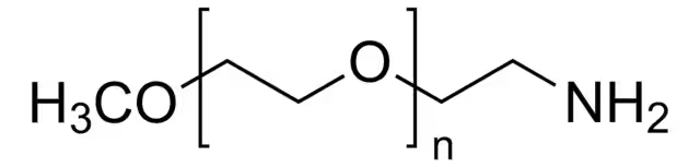 AMINOPOLYETHYLENE GLYCOL 5'000 MONOMETHYL ETHER structure, CAS 80506-64-5