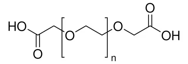 POLY(ETHYLENE GLYCOL) BIS(CARBOXYMETHYL) ETHER structure, CAS 39927-08-7