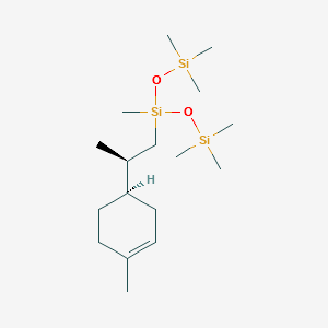LIMONENYLTRISILOXANE, 4-5 cSt structure, CAS 1263044-00-3