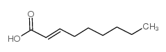 2-NONENOIC ACID structure, CAS 3760-11-0