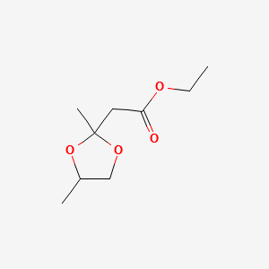 ETHYL ACETOACETATE PROPYLENE GLYCOL KETAL structure, CAS 6290-17-1
