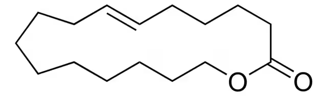 AMBRETTOLIDE structure, CAS 7779-50-2