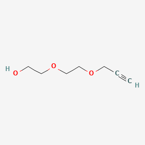 2-[2-(PROP-2-YNYLOXY)ETHOXY]ETHAN-1-OL structure, CAS 7218-43-1