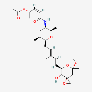 SPLICEOSTATIN A structure, CAS 391611-36-2