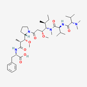 Auristatin F structure, CAS 163768-50-1