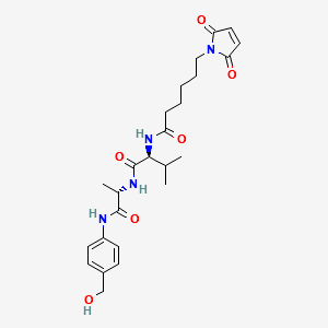 Mc-Val-Ala-PAB structure, CAS 1870916-87-2