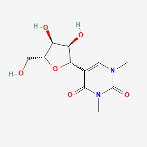 1,3-DIMETHYLPSEUDOURIDINE structure, CAS 64272-68-0