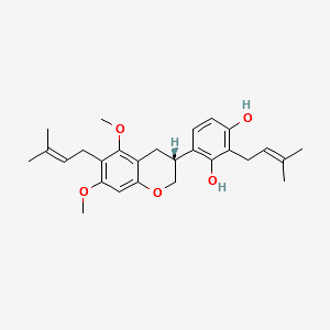 5-O-methyllicoricidin structure, CAS 129314-37-0