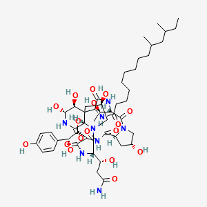 pneumocandin C structure, CAS 144074-96-4