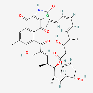 Naphthomycin structure, CAS 55557-40-9