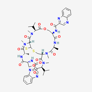 QUINOMYCIN A structure, CAS 512-64-1