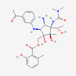 Pactamycin structure, CAS 23668-11-3