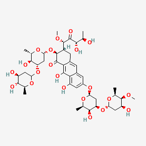 Olivomycin structure, CAS 11006-70-5