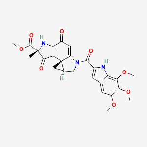Duocarmycin A structure, CAS 118292-34-5