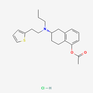 O-Acetyl Rotigotine HCl structure, CAS 1229620-82-9