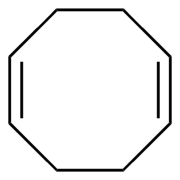 1,5-CYCLOOCTADIENE structure, CAS 1552-12-1