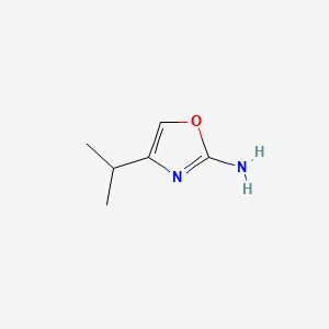 2-Oxazolamine,4-(1-methylethyl)-(9CI) structure, CAS 229003-15-0