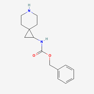 benzyl (6-Azaspiro[2.5]octan-1-yl)carbaMate structure, CAS 1239852-33-5