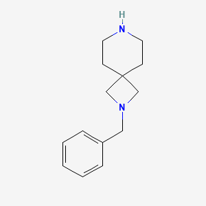2-Benzyl-2,7-diaza-spiro[3.5]nonane structure, CAS 1194374-44-1