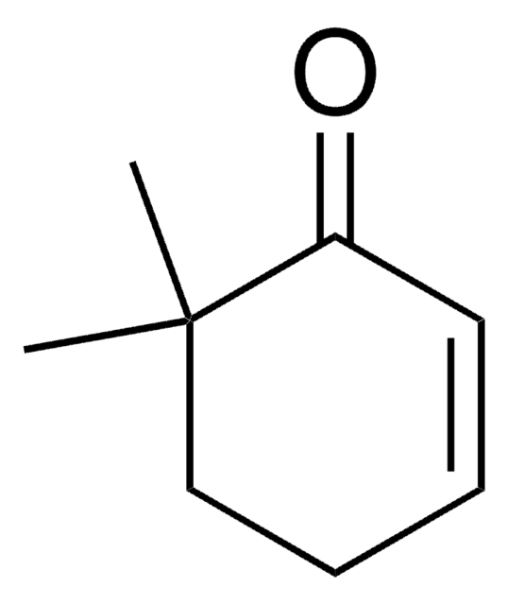 6,6-dimethylcyclohex-2-en-1-one structure, CAS 6553-64-6