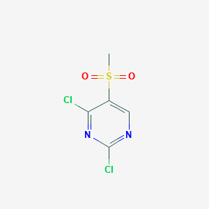 2,4-Dichloro-5-(Methylsulfonyl)pyriMidine structure, CAS 514842-56-9