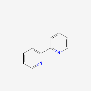 4-METHYL-2,2'-BIPYRIDINE structure, CAS 56100-19-7