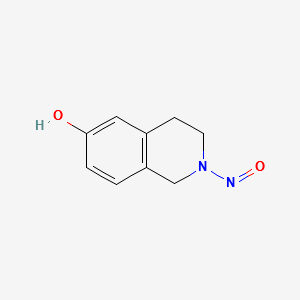 2-nitroso-1,2,3,4-tetrahydroisoquinolin-6-ol structure, CAS 2A-1188438