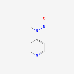 4-nitrosomethylaminopyridine structure, CAS 16219-99-1