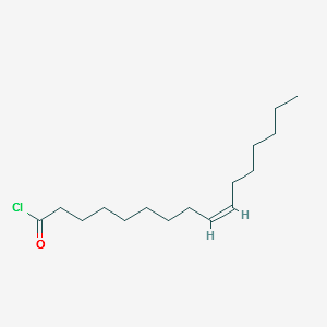 PALMITOLEOYL CHLORIDE structure, CAS 40426-22-0