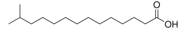 13-METHYLTETRADECANOIC ACID structure, CAS 2485-71-4