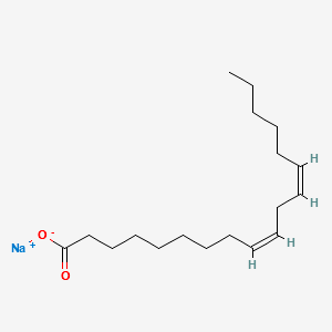 LINOLEIC ACID SODIUM SALT structure, CAS 822-17-3
