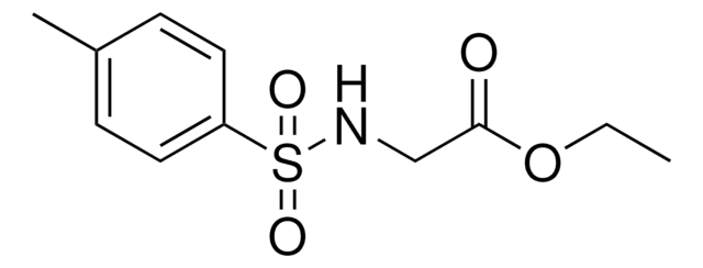 (Tosylamino)acetic acid ethyl ester structure, CAS 5465-67-8