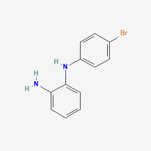 N-(4-BroMo-phenyl)-benzene-1,2-diaMine structure, CAS 100953-52-4