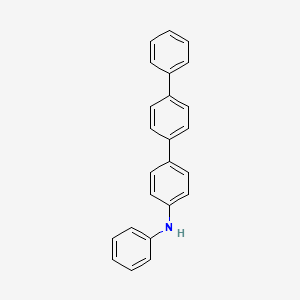 N-Phenyl-[1,1':4',1''-terphenyl]-4-amine structure, CAS 897671-81-7