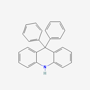 9,9-diphenyl-9,10-dihydroacridine structure, CAS 20474-15-1