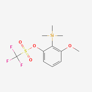 3-METHOXY-2-(TRIMETHYLSILYL)PHENYL TRIFLUOROMETHANESULFONATE structure, CAS 217813-03-1
