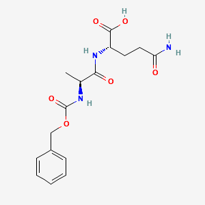 Z-ALA-GLN-OH structure, CAS 21467-17-4